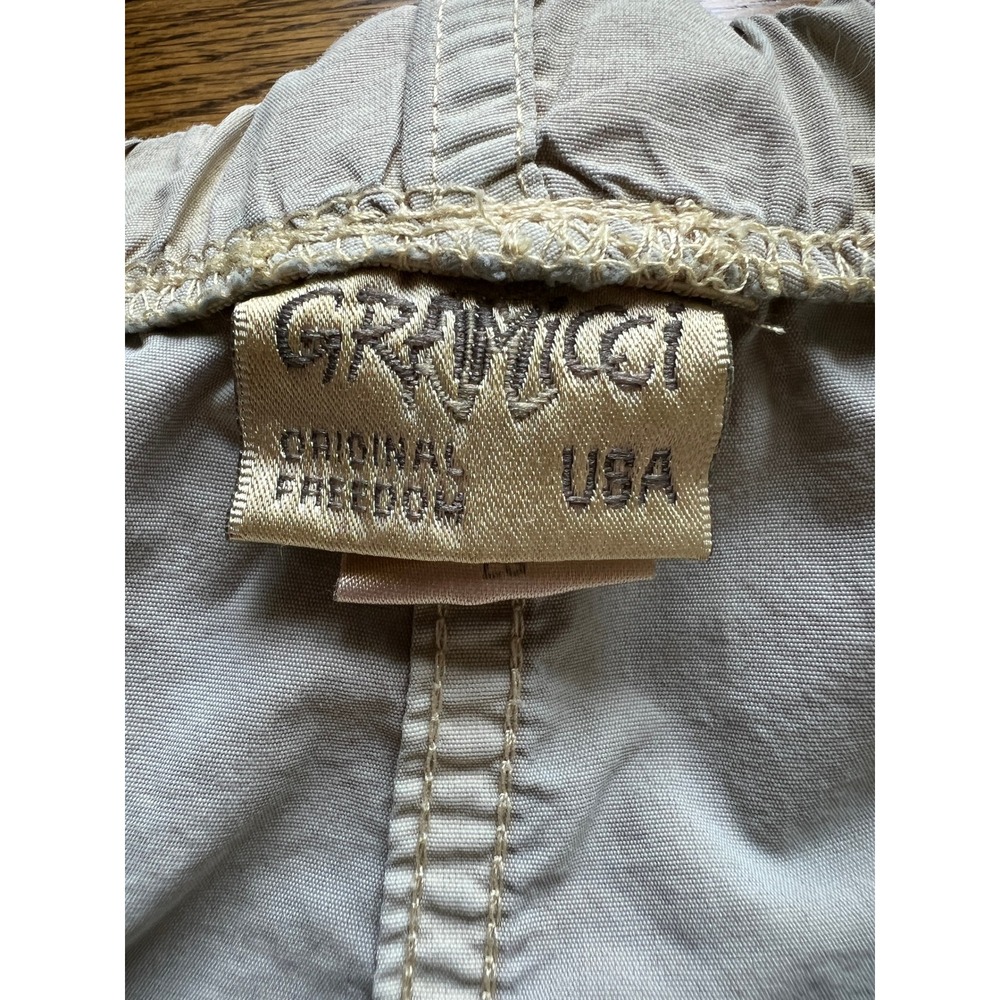 Gramicci Climbing Pants Women LG Tan Beige Nylon Gorpcore Hiking Vintage Camp - Picture 5 of 9